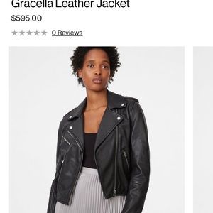 gracella leather jacket